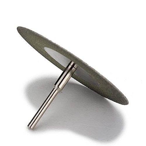 60Mm Diamond Coated Cutting Wheels Discs Drill Bit For Dremel Rotary Tool W/ 1/8'' Shank By Yeezugo #TOP3