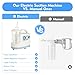 HCYHSLH Portable Suction Machine, 1000mL PC Storage Bottle, Low Noise 8.15LBS Lightweight