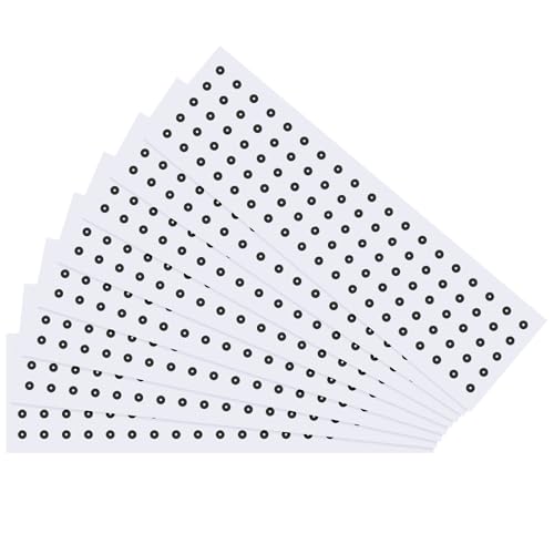 MECCANIXITY 0.4 mm 3D Scanner Marker Dots Positioning Point, 800 Pcs Diffusion 3D Scanning Tracking Dots Positioning Point Markers for Enhanced Photo-Taking 3D-Scan Precision Position