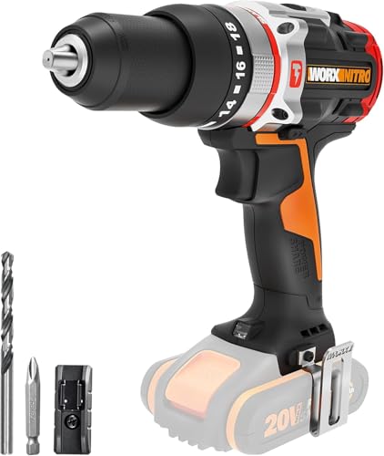 WORX WX354.9 Akumulatorowa Wiertarka Udarowa 20 V Max Slammerdrill bez Akumulatora i Ładowarki
