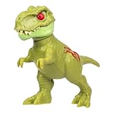 Heroes of Goo Jit Zu Jurassic World Rebirth Dino Rampage Tyrannosaurus Rex, Super Squishy and Stretchy, with Rampage Action Chomping Jaws and A Unique Goo Filling, 3 to Collect