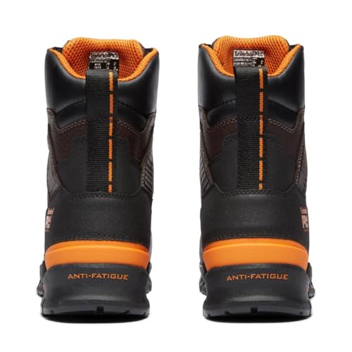 Timberland PRO Timberland PRO Men's Endurance EV 8 Inch Composite Safety Toe Puncture Resistant CSA Industrial Work Boot, Dark Brown, 10 Medium