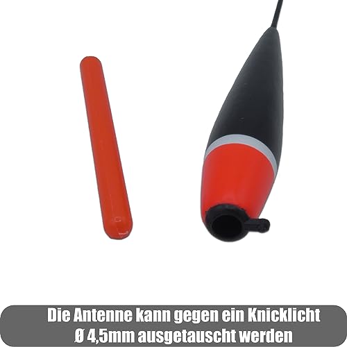 Foto von Paradox Fishing Posen Set I 5 Stück 1,5g-5g I Posen Angeln Angel-Posen Knicklichtposen Schwimmer Angeln Pose