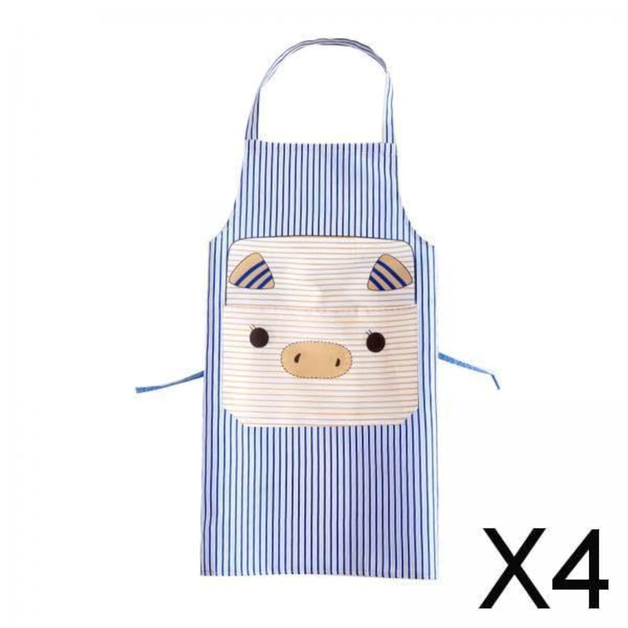 Soft Cooking Aprons for Household Cleaning, Blue