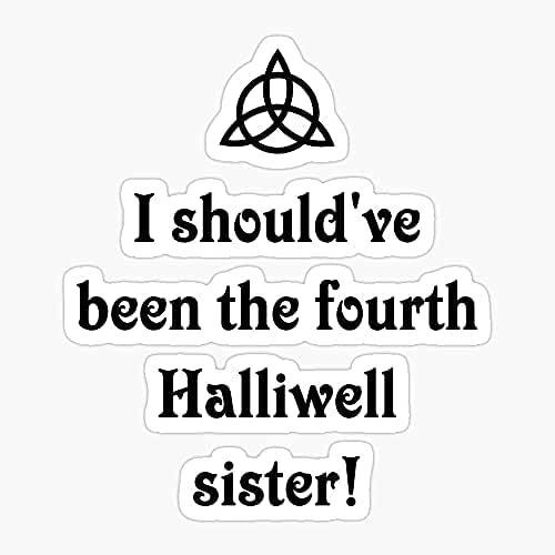 Pack of 2 3" Stickers - Charmed Halliwell Sisters The Power of Three Sticker Graphic - Die Cut Sticker, High Resolution Top Grade Vinyl
