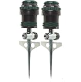 2-Pack H2O-6 Gear Drive Sprinkler - Versatile Gear Drive for Efficient Lawn Watering