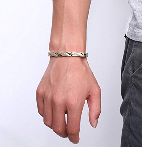 Pulseira Magnética Fir Energética Twist Ions Saúde Unissex
