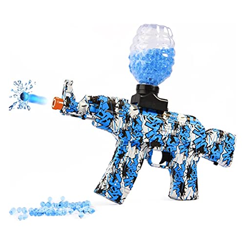 Fabater Gel Ball Blaster, Pistola de Agua Automática Juguete Splat Ball Pistola de Agua para Niños, Adolescentes y Adultos, Bola de Gel Eléctrica Juguete de Tiro Actividades Al Aire Libre (10 mil)