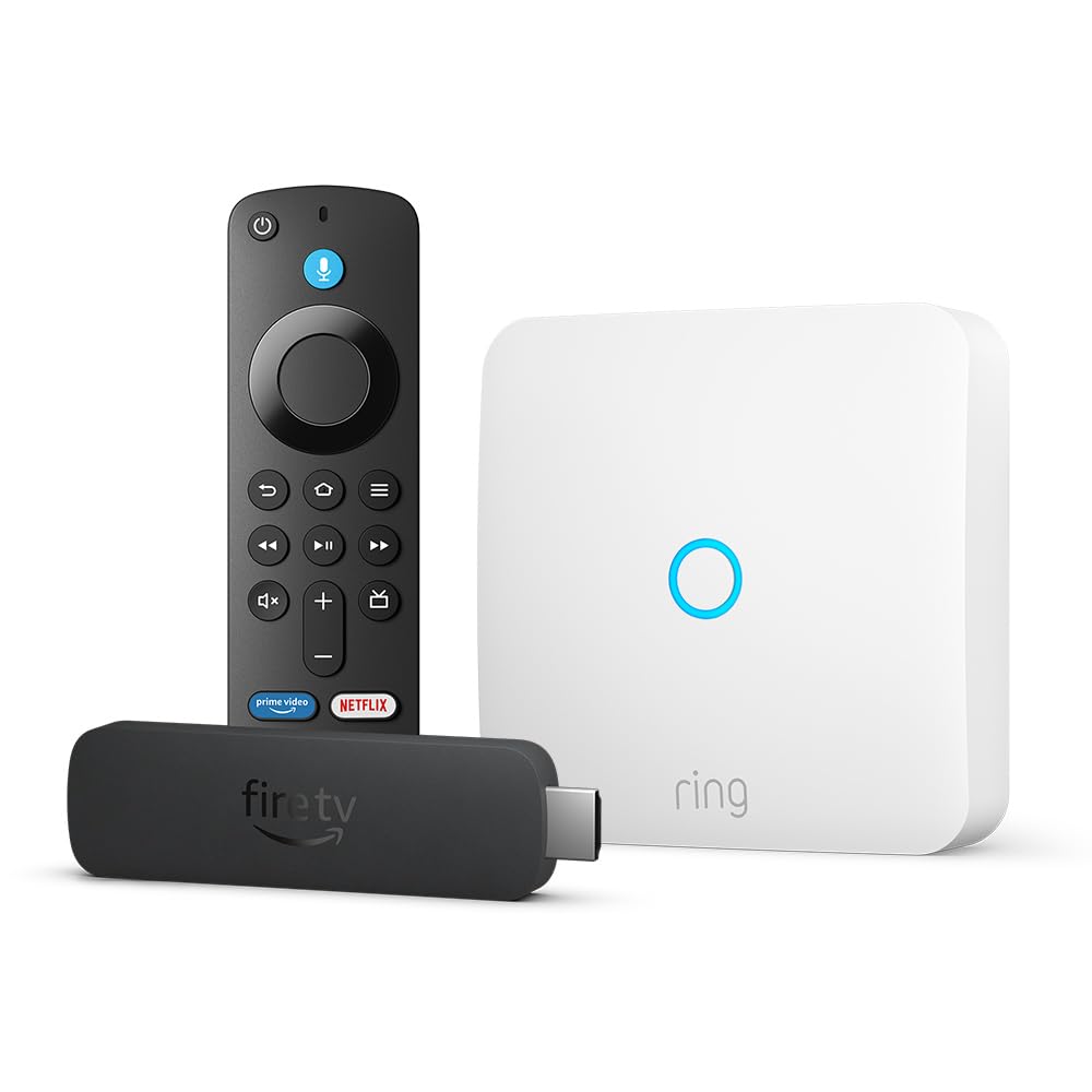 Fire TV Stick 4K Plus + Ring Intercom Audio von Amazon | Mach dein Zuhause noch smarter