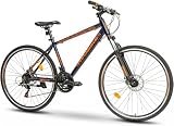 iWOBiKE Galaxy Crossbike, 28 Zoll, 21-Gang, Aluminium, Scheibenbremsen
