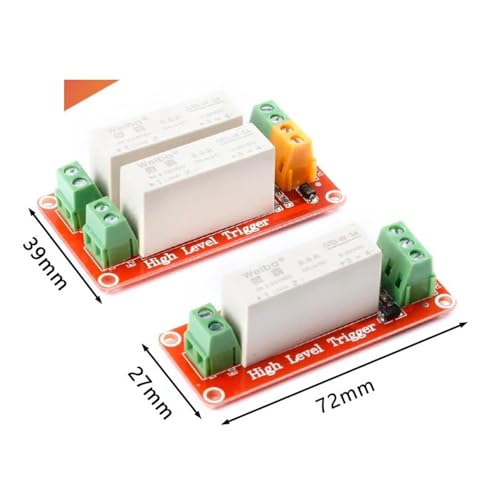 Module de relais à 2 voies 5A statique CC pour commande électrique monophasée - 4