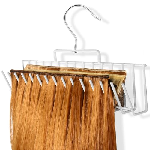 Hair Extension Holder Hanger Rack for Wefts & Hair Styling