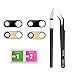 2 Pack Afeax OEM Rear Back Camera Glass Lens Replacement for iPhone 8 Plus and iPhone 7 Plus Original with Adhesive and Repair Tools