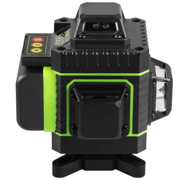 Trade Shop - Livella Laser A Verde 16 Linee Autolivellante 4x360° con Base di Treppiede
