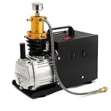★【Fácil de usar】- La cabeza cilíndrica integrada en el compresor de aire sin cable de gas externo. El spray de aire comprimido con configuración interna de separación de agua.