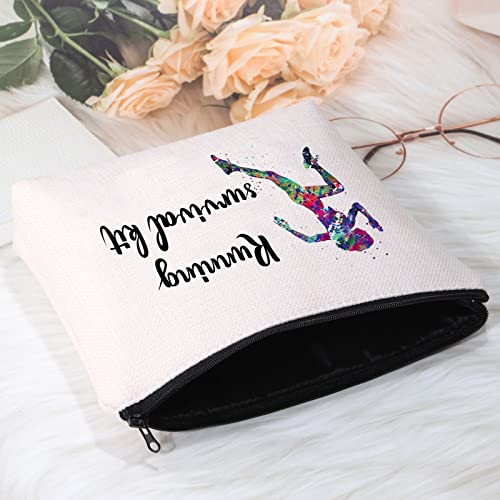 Pofull Running Gifts For Her Running Lover Gifts Running Survival Kit For Runners Cross Country Running Cosmetic Bag (Running Survival Kit Bag) #TOP1