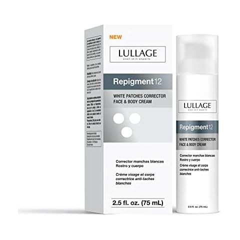 Lullage White Patches Corrector, Attenuate the Consequences of White Patches, Face and Body Cream, Repigment12 by Lullage (2.5 Fl Oz) Cover