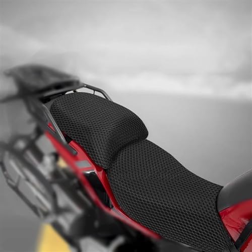Funda de asiento para Benelli TRK 502 cómoda que alivia la presión 7