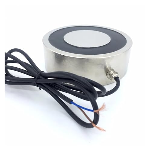 Électroaimant de maintien 24V D150xH50mm capable de supporter une charge maximale de 300KG