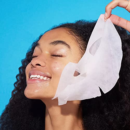 Sweet Chef Ginger + Vitamin C Fresh Pressed Beauty Sheet Masks - 100% Biodegradable - Brighten Dark Spots & Uneven Skin Tone - Vegan Natural Skincare Facial Masks - For A Glowing Skin - 5 Pack (23Ml) #TOP4