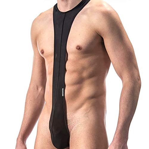 RainbowBeauty 1PC Traje de Corbata con Cuello Sexy para Hombre Tanga Butler...