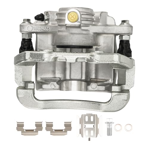 Image of KAX 18B4712 Brake Caliper Compatible with Chevrolet S10 1998-2004, Blazer 1998-2005, GMC Sonoma 1998-2004, Jimmy /Oldsmobile Bravada 1998-2001, Isuzu Hombre 1998-2000, Rear Right Disc Brake Caliper