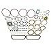 Partsflow Engine Cylinder Head Gasket Set for VW Bug Engine Gasket Set Kit for Dune Buggy GHIA Squareback Baja for VW Gaskets Set Ghiavw Air Cooled OE#FS3574