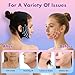 Face Slimming Strap, Double Chin Reducer Band, Graphene V-Line Mask Chin Up Mask V Shaped Face Mask Chin strap for sleeping, V-Line Lifting Mask for Women, Black,Medium