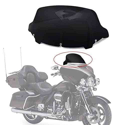 Wynmoto 10.5" Black Windshield Windscreen Wind Splitter Compatible For 2014-2022 Harley Davidson Touring Street Glide Electra Glide 2014 2015 2016 2017 2018 2019 2020 2021 2022 #TOP6