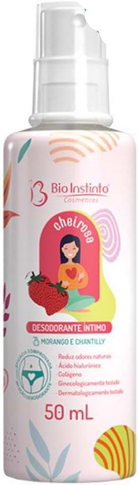 Desodorante Íntimo Cheirosa Morango e Chantilly Bio Instinto 50ml