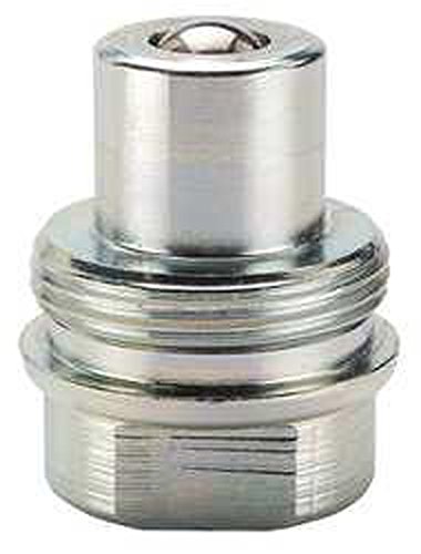 Parker Hannifin 3010-3 Series 3000 Steel High Pressure Threaded Connection Nipple, Ball Valve, 3/8" Body Size, 3/8"-18 NPTF Female Port End, 1.58" Length