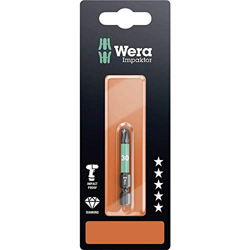 Wera 05073966001 Impaktor Bits 867/4 IMP DCSB 1 x TX 30 x 50 mm