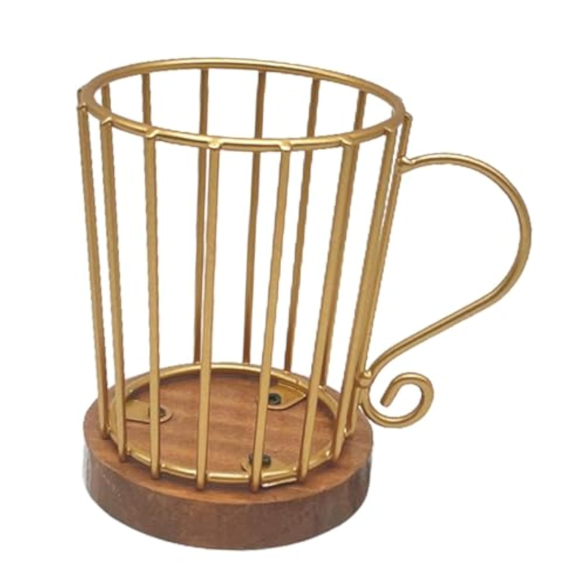 Gold Filter Holder Storage Container for Office & Home, 3 Pcs