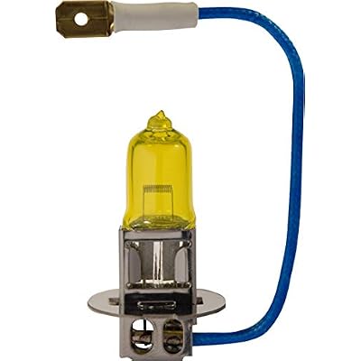 HELLA H3 YL Twin Blister Xtreme Yellow Bulb (12V 55W), 2 Pack