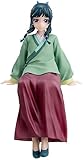 Gluckhapi Maomao Figure Maomao Statue - 14cm Sitting Pose Hanfu Version Mao Mao Figure Model - PVC Anime People Collectibles Desktop Decoration Gifts