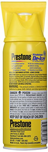 Prestone Windshield De-Icer, 11 Oz #TOP2