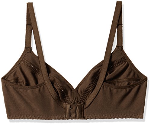 Image of Triumph Comfort Wireless Non Padded Everyday Women Cotton Bra Soft Breathable Cotton, Cut‑n‑Sew Cups 3 /4 Coverage, High Center Bridge Lace Trim & Bow Daily Comfort, Natural Shape Pack Of 1
