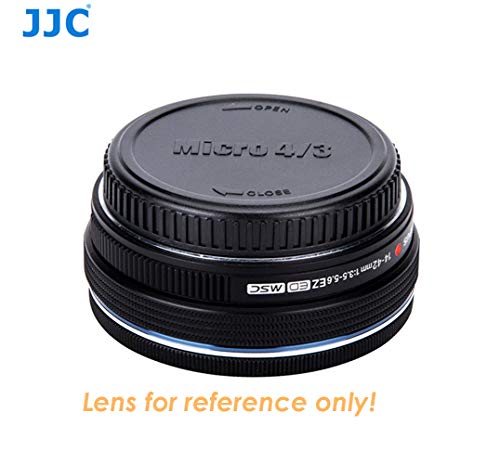 image for Fotasy (2 Packs) JJC M43 Lens Rear Cap Camera Body Cap, MFT Rear Lense
