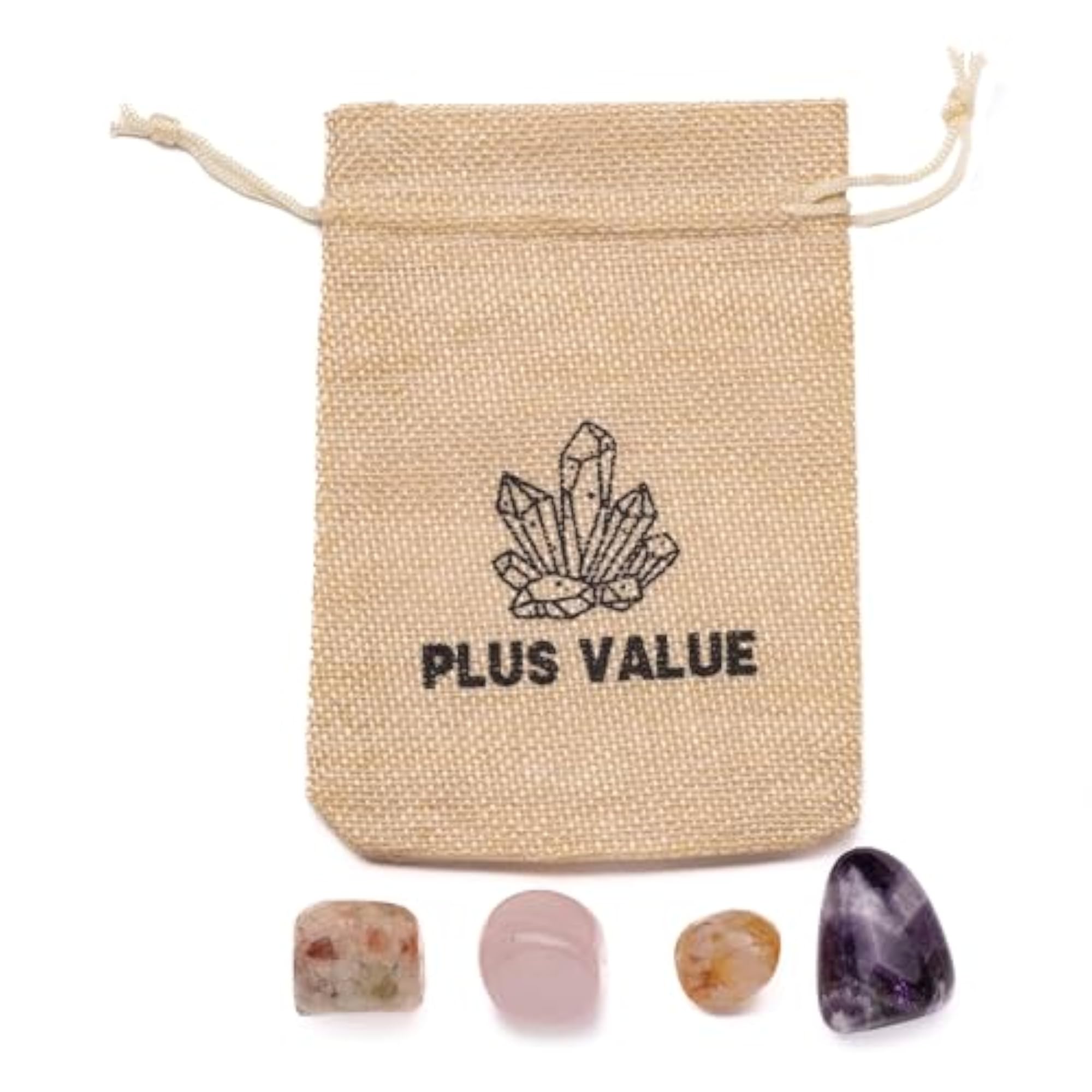 Reiki Healing Crystal Bag for Happiness