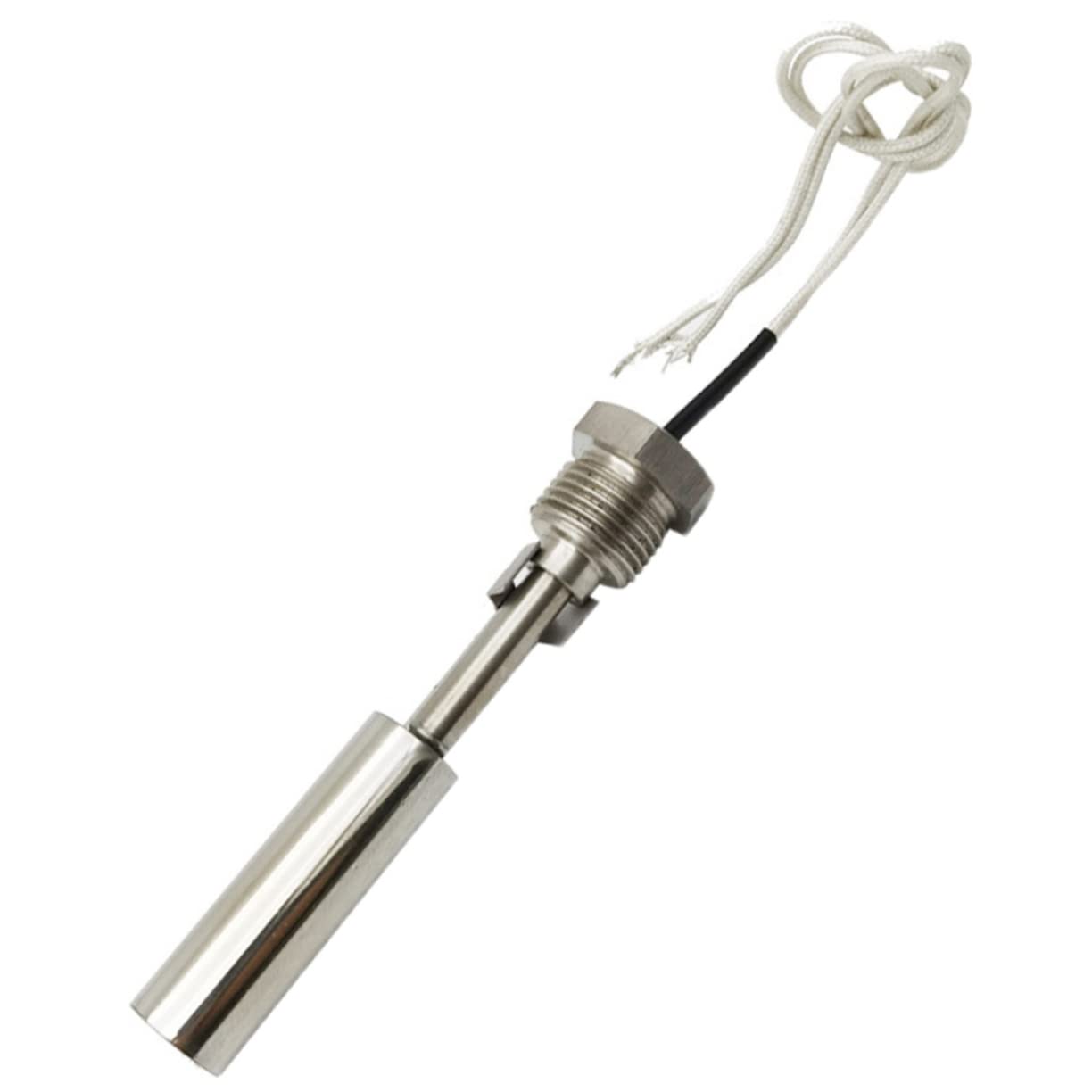 NAMOARLY Float Switch Pond Water Level Float Water Tank Float Pond Water Level for Aquarium Float Level Switch Water Level Sensor for Tank Pool Float Silver Stainless Steel