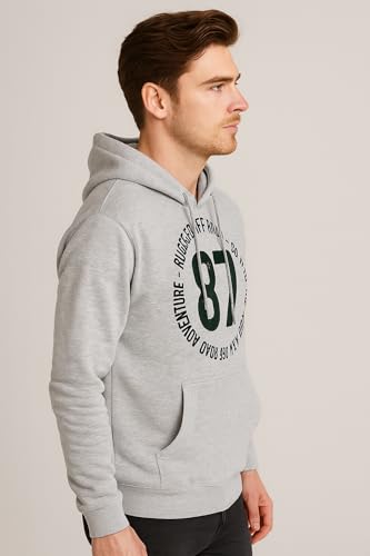 Image of GYRFALCON Solid, Regular Fit, Cotton Fleece Blend, Hooded Sweatshirt Pullovers for Men & Women(Pack of 1)
