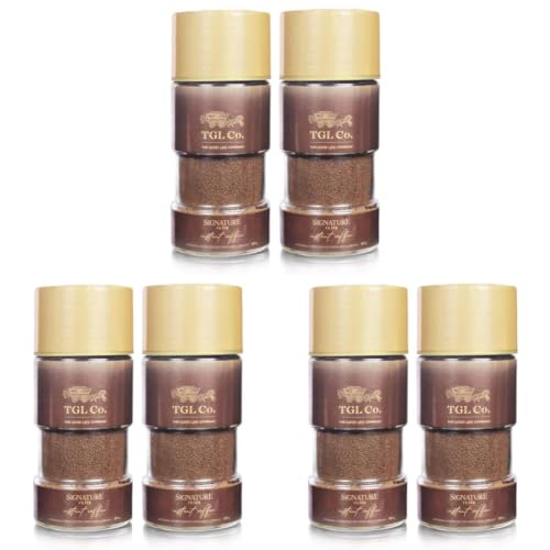 Image of TGL Co. Signature Instant Filter Coffee Powder (100g Each, Pack of 6) | Rich & Aromatic | Antioxidant-Rich | No Artificial Flavors or Preservatives | Perfect for Hot & Cold Coffee