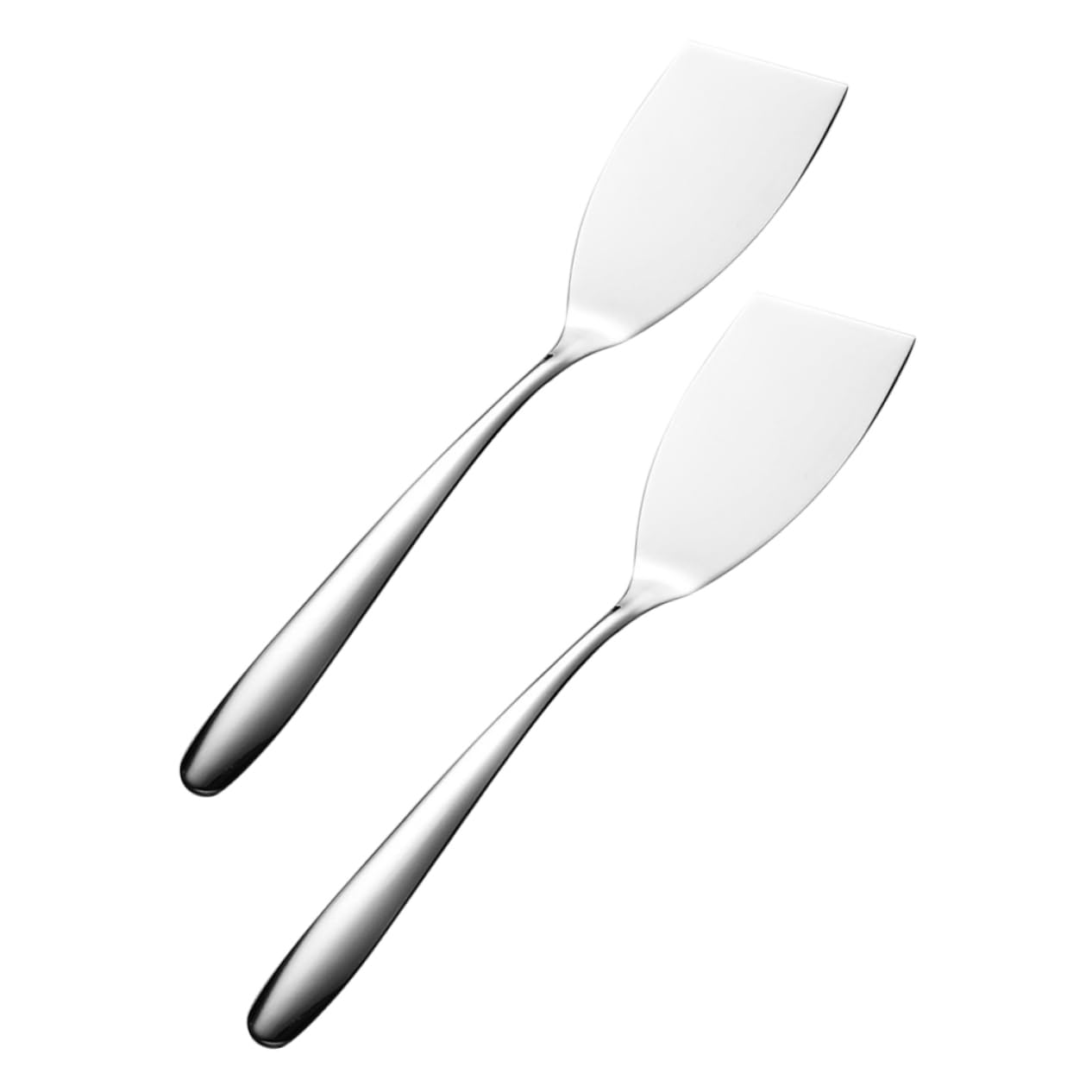 SUPVOX 8pièces Spatule Acier Inoxydable De Outil De Cuisine Multi-usage Pour Cuisson De Viandes Burgers Et Pizzas Pratique Et Élégant Pour Barbecue Et Rôtissage
