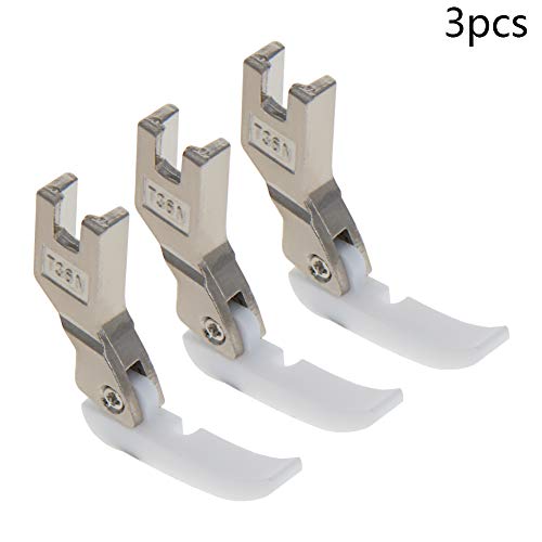 Othmro 3 piezas pies prensatelas para máquina industrial miniatura 2