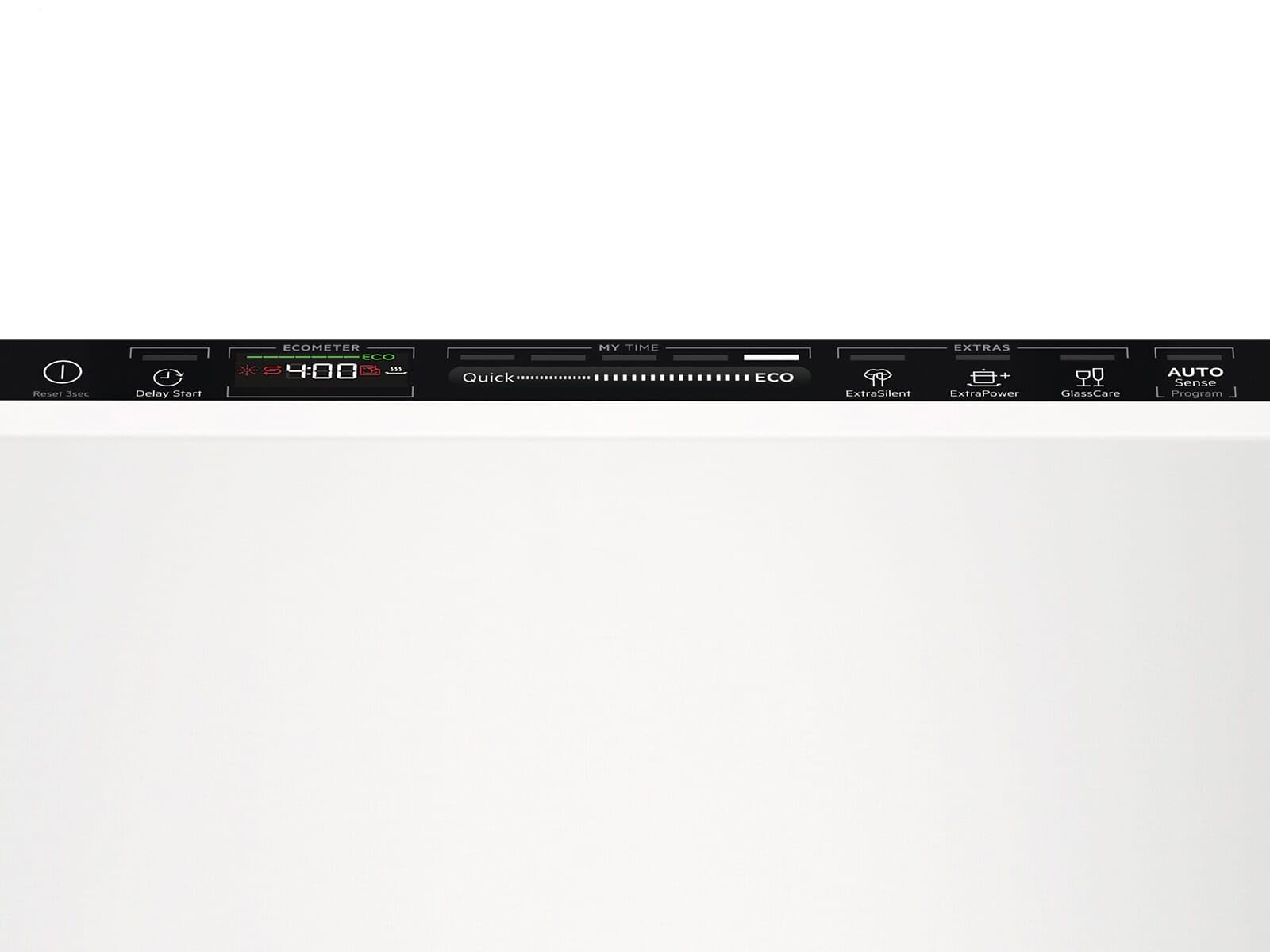 AEG Lavavajillas empotrable de acero inoxidable totalmente integrado, 10 placas, 45 cm de ancho, tecnología AirDry