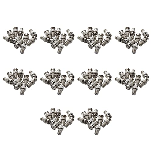 Conector BNC macho a F hembra para corregir fallos de compatibilidad en cámaras CCTV y cable coaxial