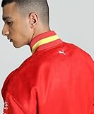 PUMA Scuderia Ferrari Men's 2024 Team Varsity Jacket Burnt Red - Size: Large - Image 7