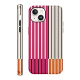 【Beau Design】Cette téléphone coque dispose d'un design 2 in 1 unique. L'arrière utilise des matériaux inoffensifs et une technologie d'impression de pointe pour créer de beaux motifs de Bande vives qui vous permettront de vous démarquer.