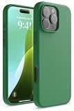 【elago】iPhone16ProMaxケース シリコン耐衝撃指紋防止サラサラ シリコンケース アルパイングリーン