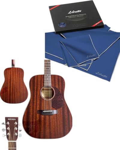 SIGMA 41” Acoustic Guitar + Libretto Microfiber Polish Cloth